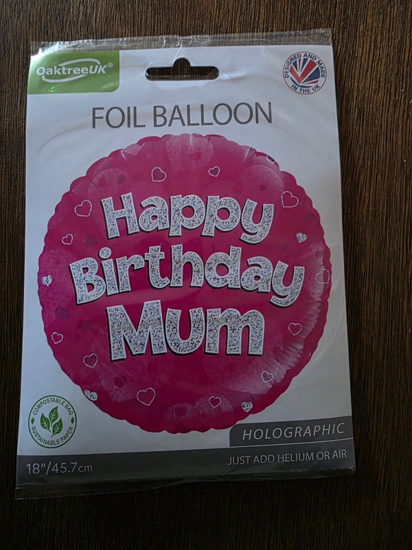 Happy birthday Mum
