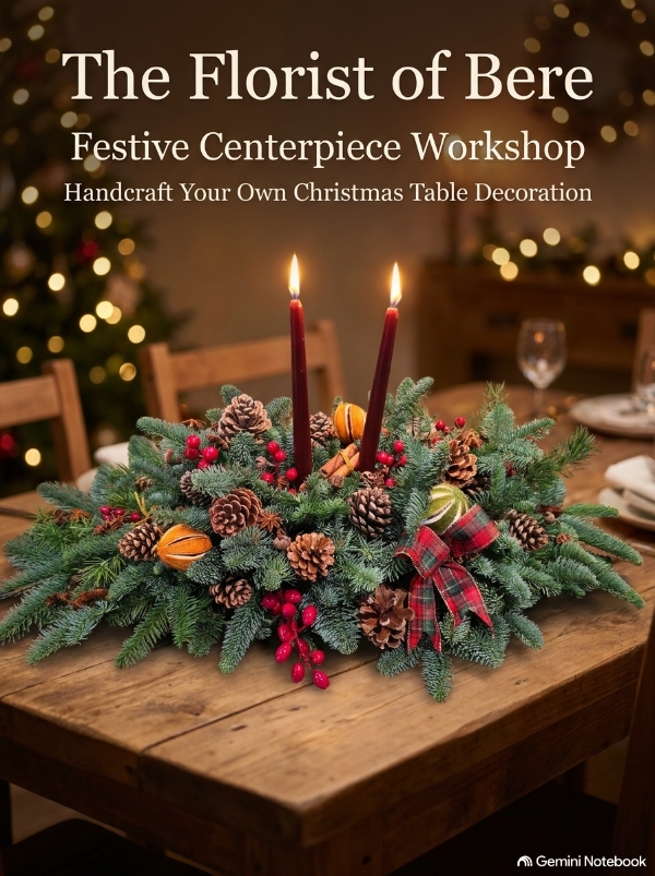 Holiday centrepiece  workshop