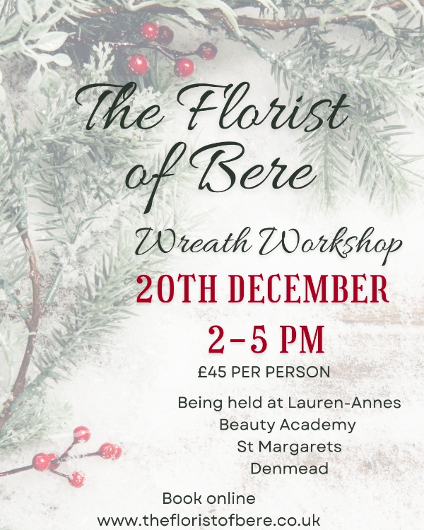 Wreath workshop 20th December