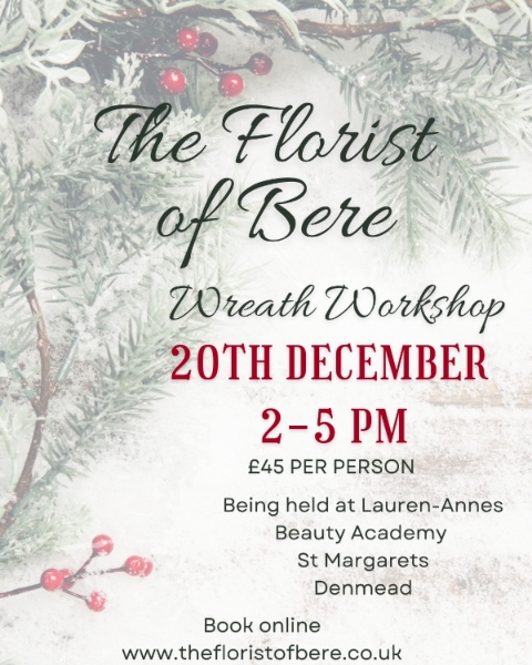 Wreath workshop 20th December